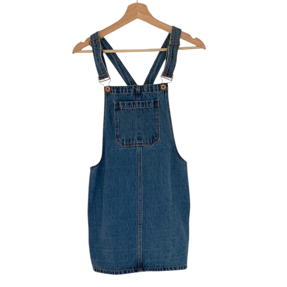 Forever 21 Denim Overall Dress Sz M